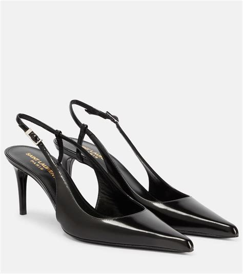 ysl vendome slingback|Saint Laurent Vendome Slingback Pumps .